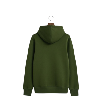 Gant Sudadera con Capucha Shield verde