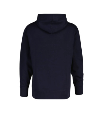 Gant Bluza z grafiką w kolorze granatowym