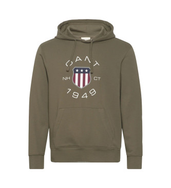 Gant Green logo sweatshirt