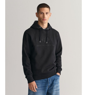 Gant Sweatshirt Tonal Archive noir