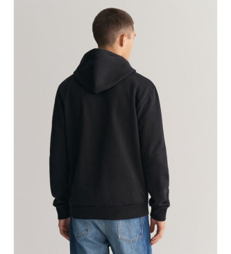 Gant Sweatshirt Tonal Archive preto