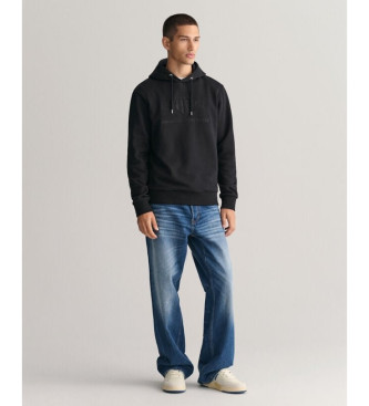 Gant Sweatshirt Tonal Archive preto