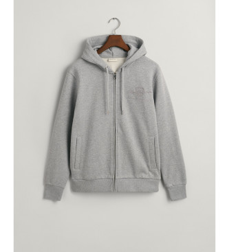 Gant Sweatshirt Tonal Archive Shield grey