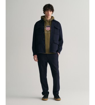 Gant Archive Shield hoodie grn