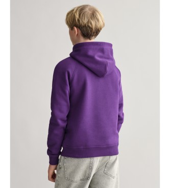 Gant Sudadera con capucha Archive Shield lila