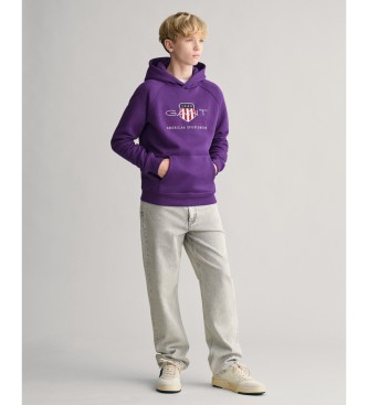 Gant Archive Shield Teens httetrje lilla