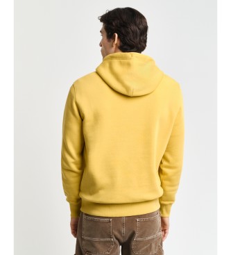 Gant Sudadera con capucha Champs Graphic amarilo