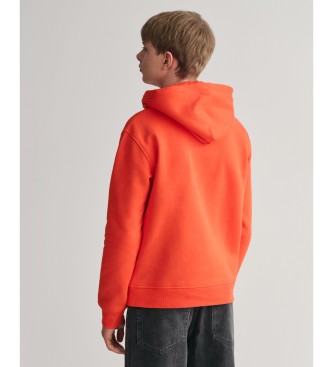 Gant Sweat-shirt Contrast Shield orange