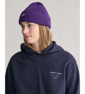 Gant Sudadera con capucha Script Graphic Teens marino