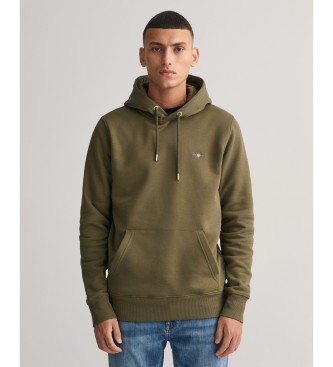 Gant Shield hoodie green