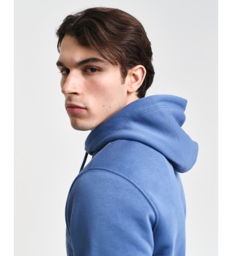 Gant Sudadera con capucha Shield azul