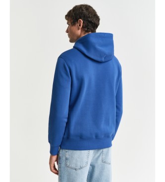 Gant Felpa Shield blu