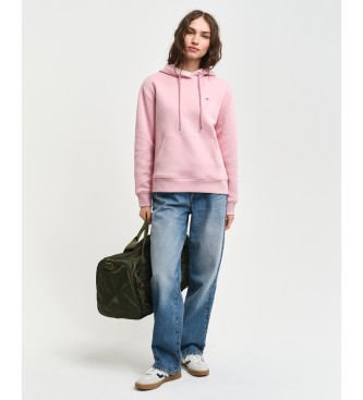 Gant Shield hoodie roze