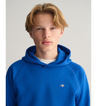 Gant Shield hoodie blue