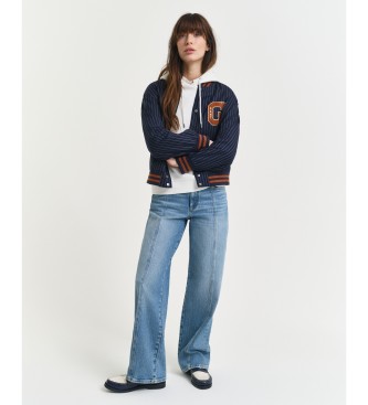 Gant Sweat à capuche Tonal Shield blanc