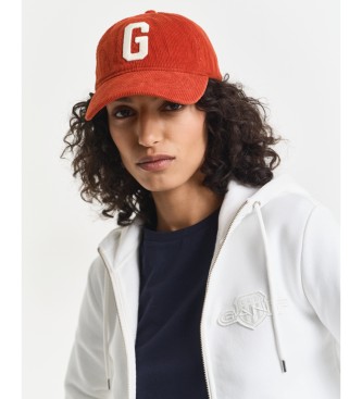 Gant Sweat à capuche zippé Tonal Shield blanc cassé