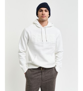 Gant Sweatshirt med htte og hvidt print