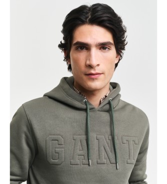 Gant Sweatshirt med htte og grnt print