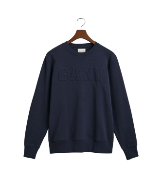 Gant Sweatshirt Embossed navy