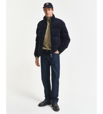 Gant Camisola Shield com meio fecho, cor bege