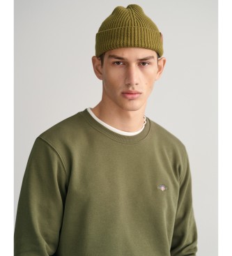 Gant Shield crew neck sweatshirt green