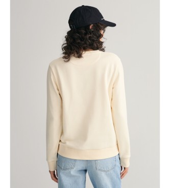 Gant Sudadera Tonal Archive Shield blanco