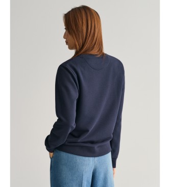 Gant Sweatshirt Tonal Archive Shield azul-marinho