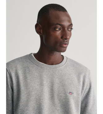 Gant Shield grey crew neck sweatshirt