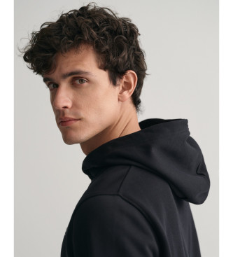 Gant Hooded sweatshirt with black Graphic print