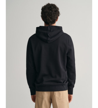 Gant Hooded sweatshirt with black Graphic print