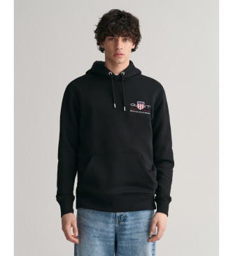 Gant Archiv Shield Hoodie Medium Schwarz