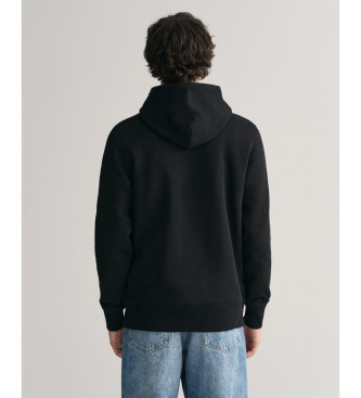 Gant Archive Shield Hoodie Medium Sort