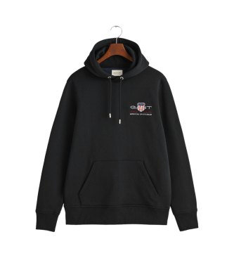 Gant Archive Shield Hoodie Medium Black