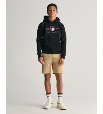 Gant Archive Shield Teens sweat  capuche bleu marine