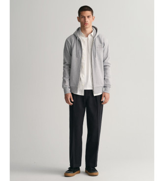 Gant Sweatshirt Tonal Archive Shield cinzento