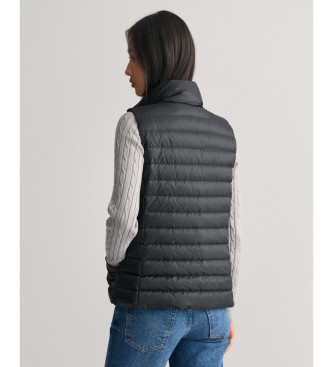 Gant Gilet in piumino leggero nero