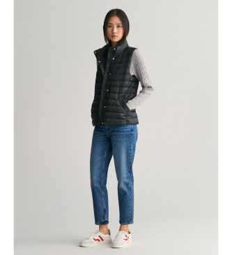 Gant Gilet in piumino leggero nero