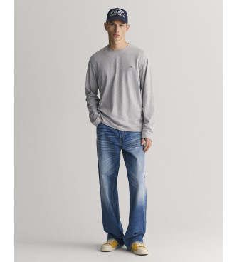 Gant Shield long sleeve t-shirt grey