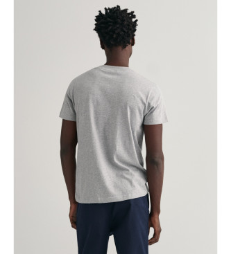Gant T-shirt  bouclier tonal gris