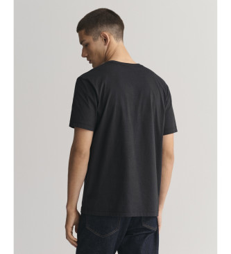 Gant Camiseta escudo negro