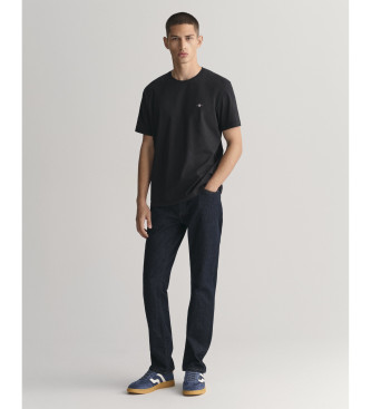 Gant Camiseta escudo negro
