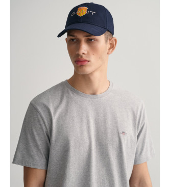 Gant Camiseta escudo gris