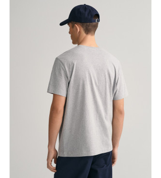 Gant Camiseta escudo gris