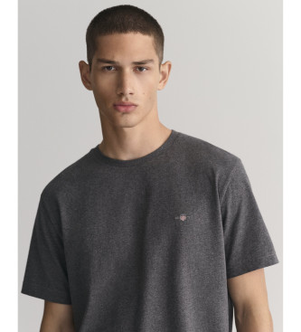 Gant T-shirt gris fonc avec bouclier