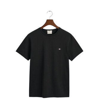 Gant T-shirt Slim Fit Shield czarny