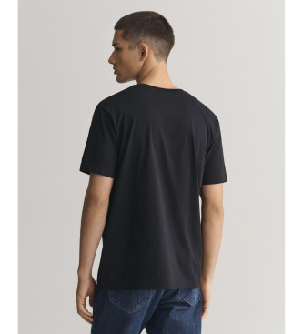 Gant T-shirt con scudetto nero