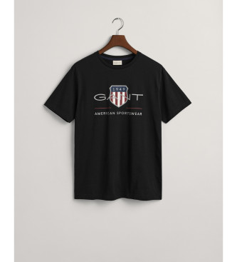 Gant T-shirt avec bouclier noir