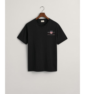 Gant Archive Shield T-shirt with black embroidery