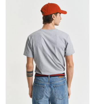 Gant Slim Fit Shield T-shirt grey