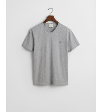 Gant Slim Fit Shield T-shirt grey